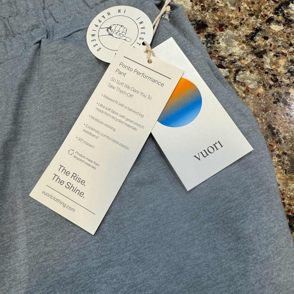 Vuori Steel Heather Performance Pants